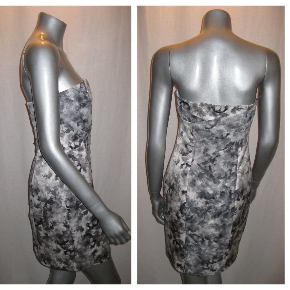 CYNTHIA STEFFE Floral Print Cotton//Silk Dress - Picture 3 of 4